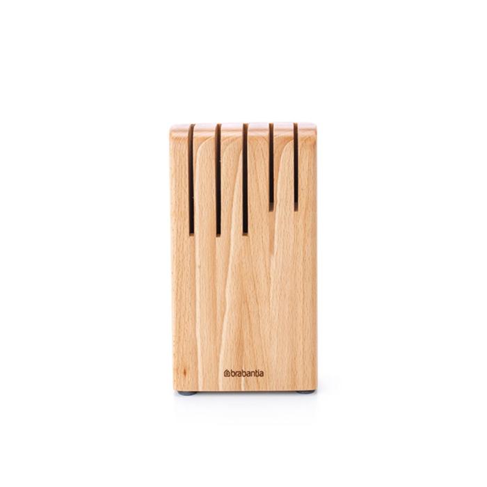 Подставка для ножей Brabantia Profile New, деревянная лопатка с отверстием brabantia profile new деревянная 31 5 см