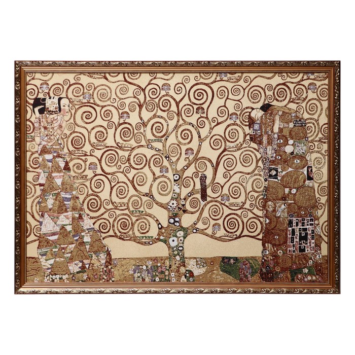 Гобеленовая картина Климт-Древо жизни 79х104 см