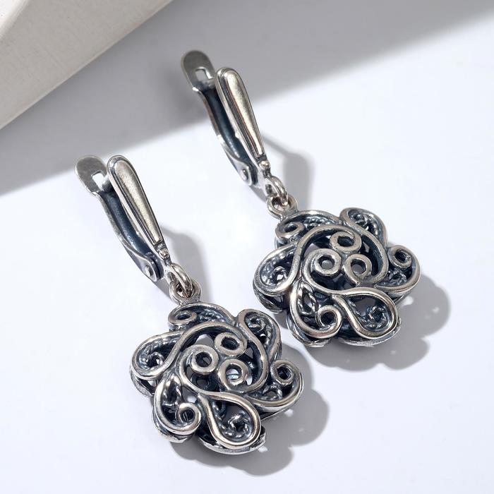 Серьги посеребрение 