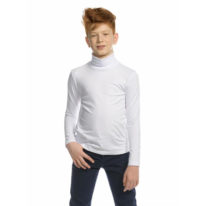Джемпер для мальчиков, рост 116 см, цвет белый джемпер для мальчиков рост 116 см цвет белый