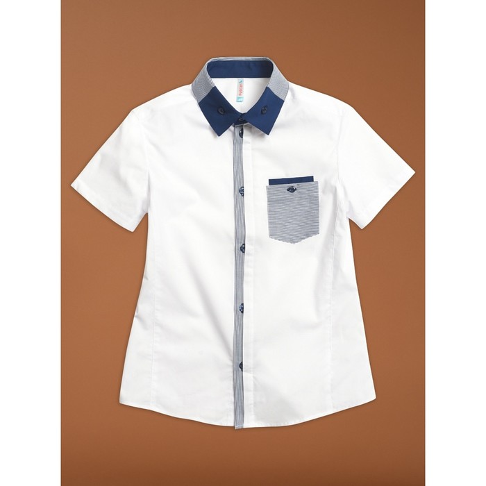 

Сорочка верхняя для мальчиков, рост 164 см, цвет белый