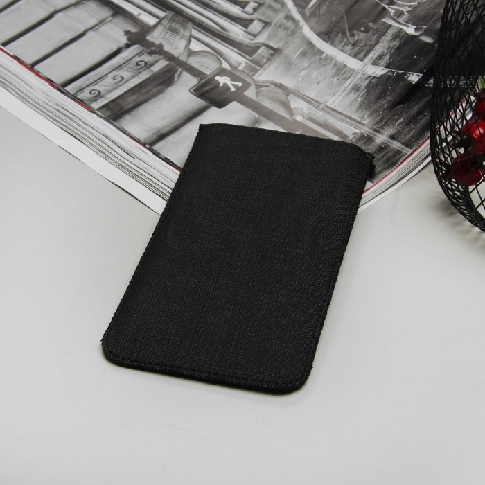 Чехол с ремешком "Norton" для телефона, размер G, цвет чёрный