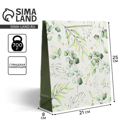 Пакет ламинированный Present for you, MS 18 х 23 х 8 см