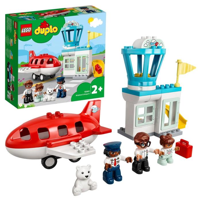 

Конструктор Lego DUPLO «Самолёт и аэропорт», 28 элементов