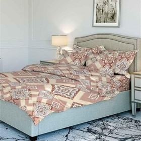

КПБ 2 сп, размер 180х200х20 см, 175x215 см, 70x70 см - 2 шт
