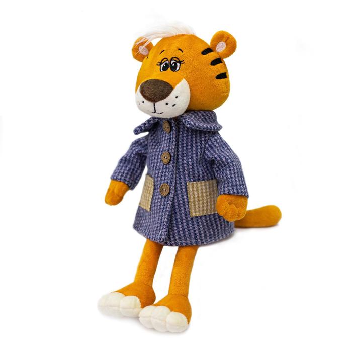 фото Мягкая игрушка «тигр томас в пальто», 25 см kult of toys