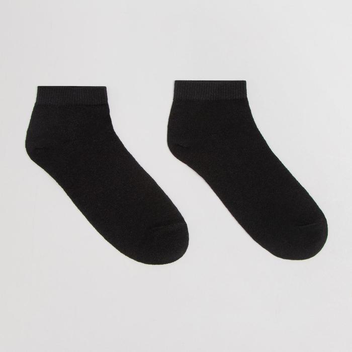 Носки детские цвет чёрный, размер 18-20