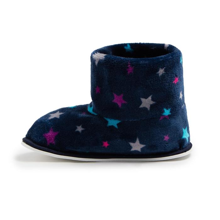 фото Тапочки женские, цвет тёмно-синий звезды, размер 35 tap moda