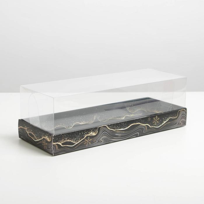 Коробка для десерта Black , 26, 2 х 8 х 9,7 см