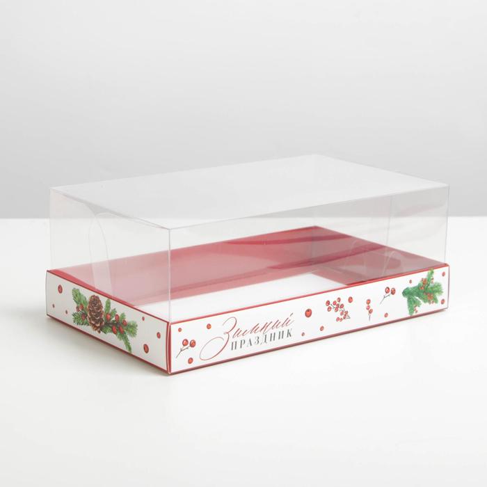 Коробка для десерта «Happines», 22 х 8 х 13,5 см коробка для десерта present 26 2 х 8 х 9 7 см