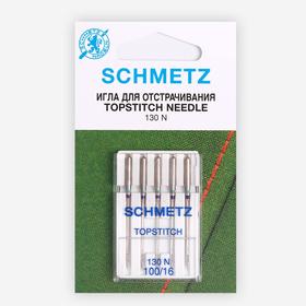 

Иглы для бытовых швейных машин, для отстрачивания TOPSTITCH, №100, 5 шт