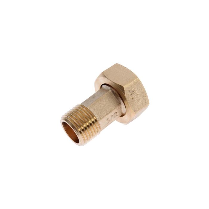 

Американка TIM HS032, для счетчиков, 3/4"x1/2", внутренняя/наружная резьба, латунь