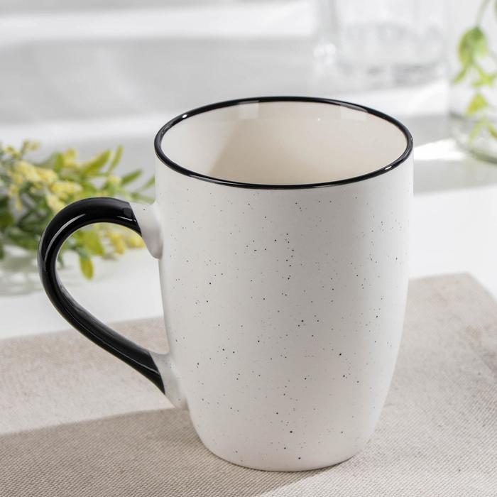 

Кружка фарфоровая Доляна «Счастливого ×еллоуина», 350 мл, цвет белый