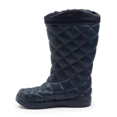 diamond quilted leather boots