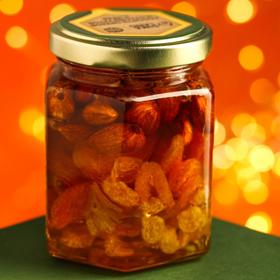 

Ассорти из орехов и сухофруктов в мёде «Вкус новогоднего чуда», 225 г.