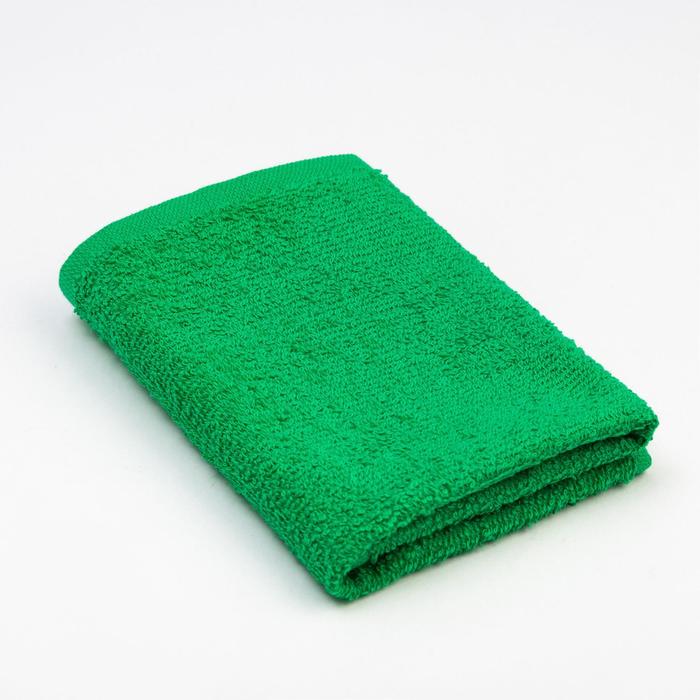 фото Полотенце махровое экономь и я 30х30 см, зеленый, 100% хл