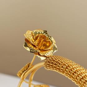 

УЦЕНКА Подставка под фрукты «Мирьем», 20×19,5×17 см, цвет золотистый