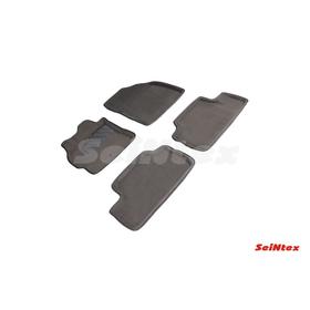 

Коврики 3D для Toyota Corolla X, (E140,150), 2007-2013, серые , комплект