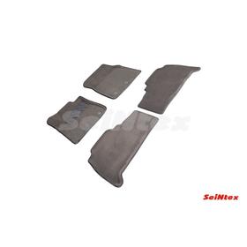 

Коврики 3D для Toyota Land Cruiser 200, 2012-н.в, серые , комплект