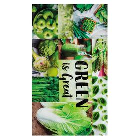 

Полотенце "Этель" GREEN 40х73 см, 100% хл, саржа 190 гр/м2