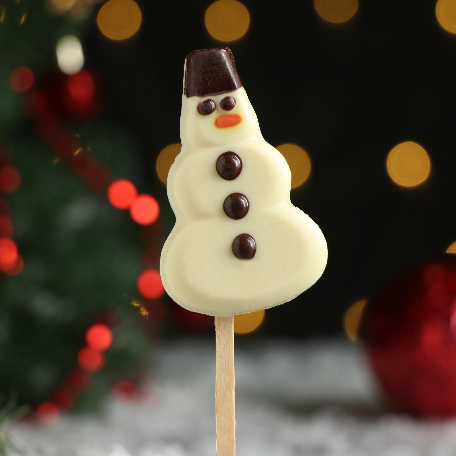 Снеговик Из Шоколада