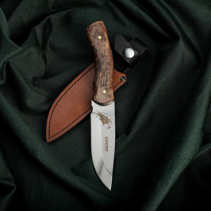 Нож Сокол, нержавеюща сталь 65х13 нож нож беркут 2 сталь 65х13