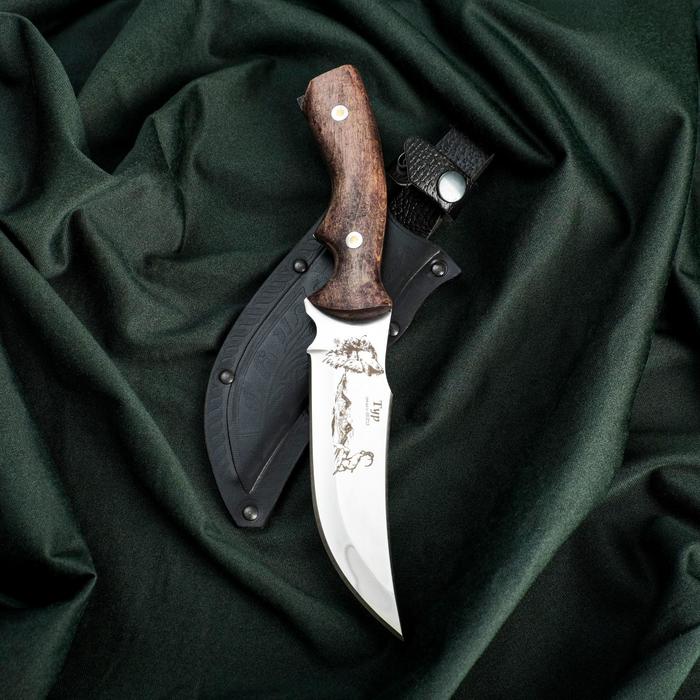 Нож Тур, нержавеюща сталь 65х13 нож кавказский шаман сталь 65х13 гарда мельхиор