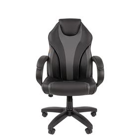 

Кресло руководителя "Chairman" 299 экокожа черный/серый