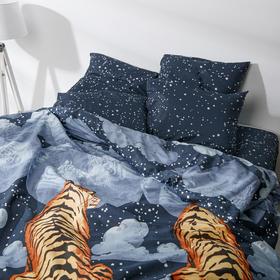 

Постельное бельё 2сп Ночь Нежна «Тигры с луной» 215х175, 220х180, 70х70см-2шт