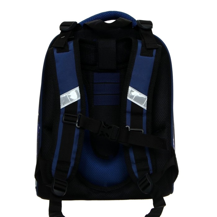 Рюкзак каркасный Stavia, 38 х 30 х 16 см, эргономичная спинка, "Космолет", мультиколор 7334533