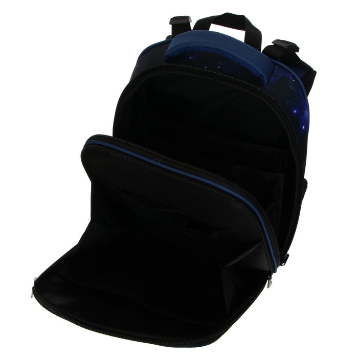 Рюкзак каркасный Stavia, 38 х 30 х 16 см, эргономичная спинка, "Космолет", мультиколор 7334533