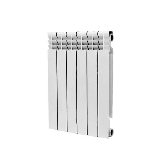 Радиатор алюминиевый Ogint Alpha RAL 9016, 350 х 80 мм, 6 секций, белый