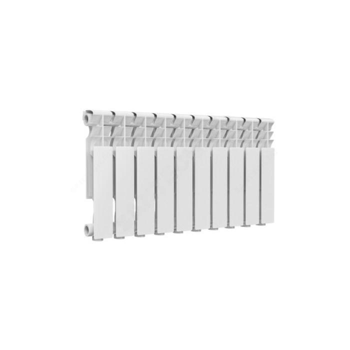 Радиатор алюминиевый Ogint Delta Plus RAL 9016, 1030 Вт, 350 х 78 мм, 10 секций, белый