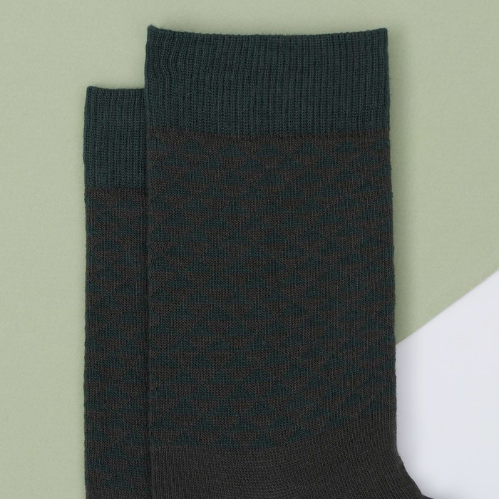 

Носки Pattern green р. 41-42 (26 - 28 см)