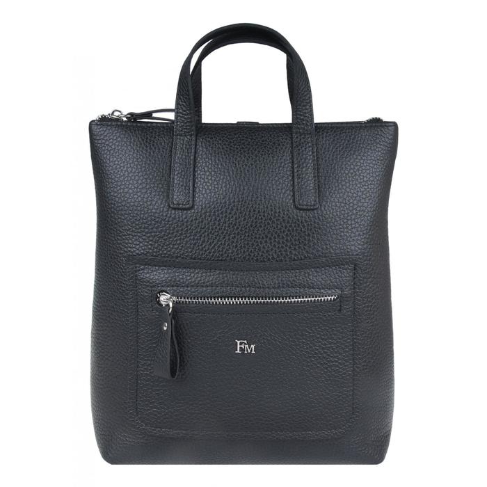 фото Рюкзак-сумка женский, н/к, молния, цвет черный 220x280x100 franchesco mariscotti