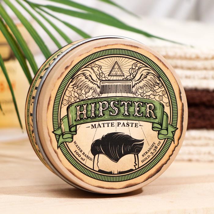 

Помада-паста для укладки волос Hipster Matte Paste, матовая, 100 мл
