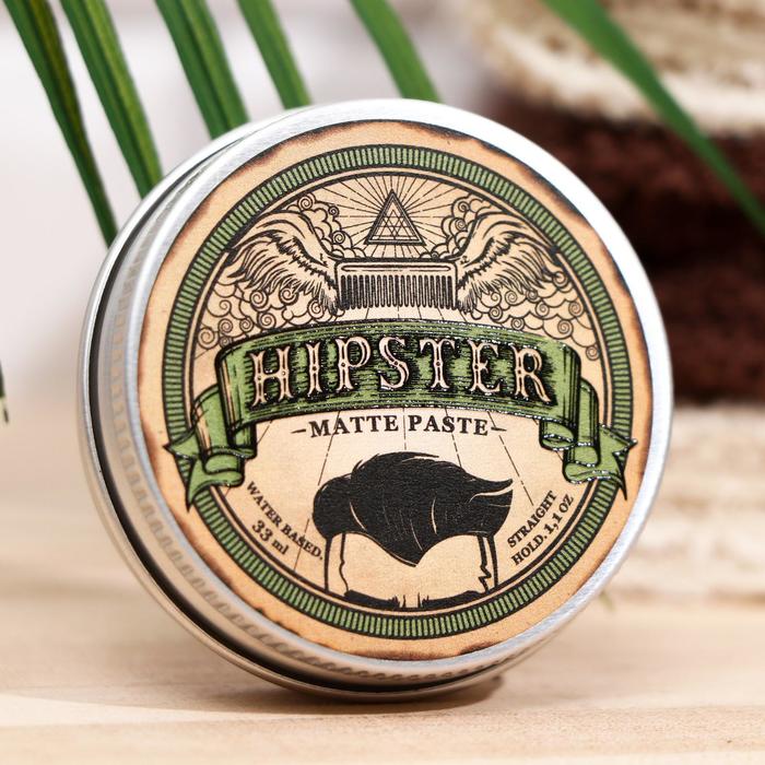 Помада-паста для укладки волос Hipster Matte Paste, матовая, 33 мл