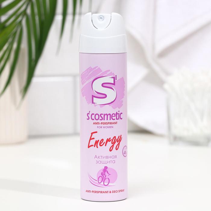 Дезодорант-антиперспирант S´cosmetic» Energy, 145 мл