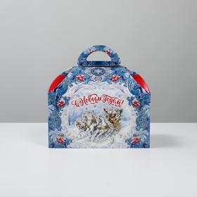 

Коробка складная «Новогодняя», 18,5 × 12,5 × 15,5 см