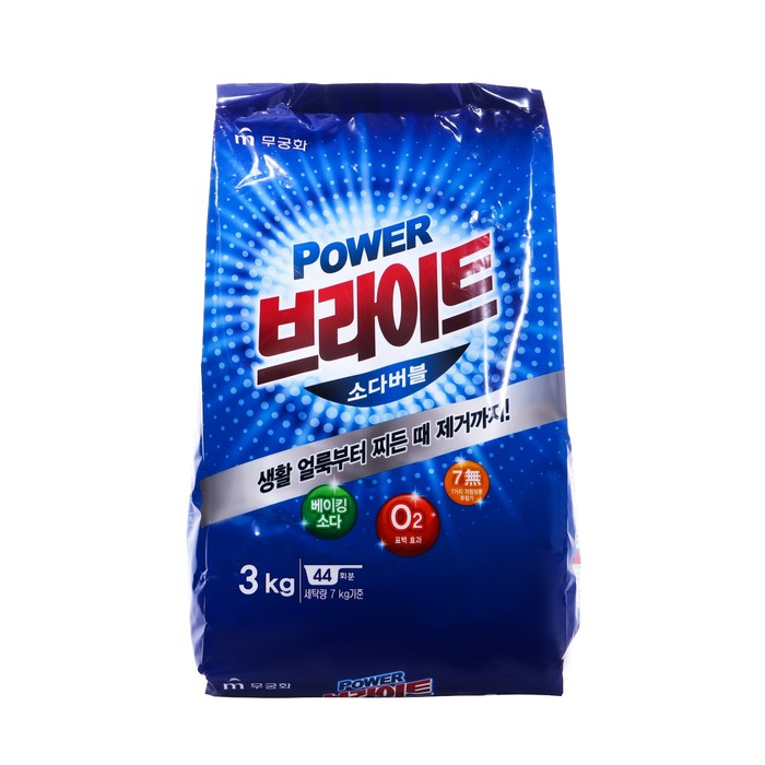 

Стиральный порошок Mukunghwa Power Bright Detergen, 3 кг