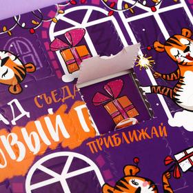

Адвент календарь «Шоколад съедай, новый год приближай»: с молочным шоколадом, 5 г х 15 шт.