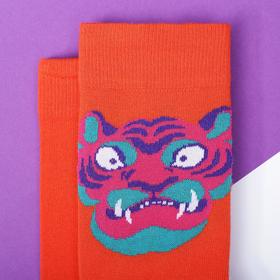 

Носки "Яркий тигр" р. 39-40 (24-26 см)