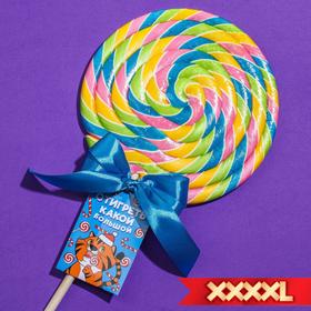 

Леденец на палочке «Отигреть какой большой», вкус: вишня, 400 г.