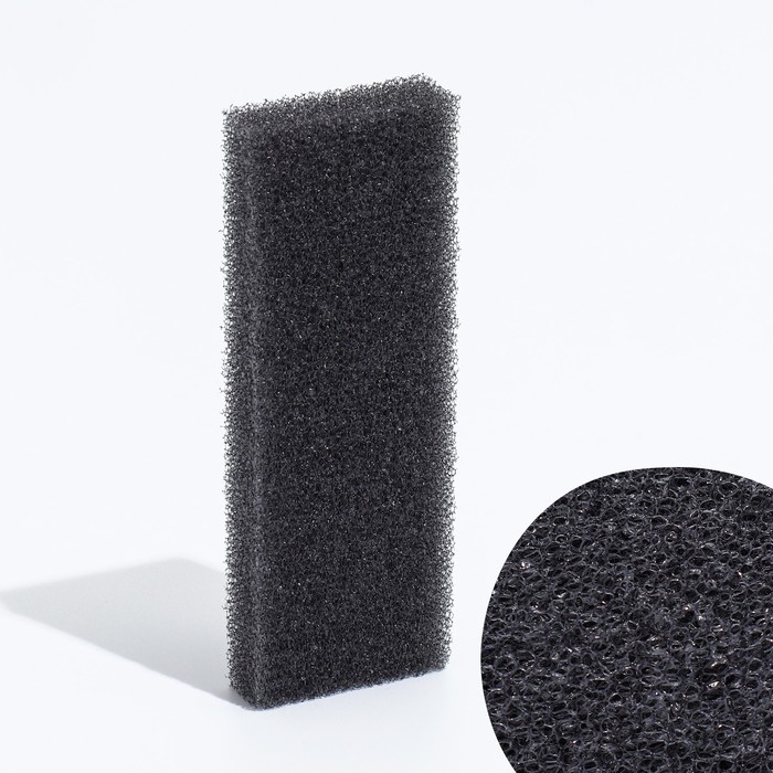 

Губка прямоугольная для фильтра, серия F-Micro, 4 х 1,5 х 11 см, серая