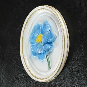 

Подвесной декор "Цветок" голубой, 21,5х17х3,5см