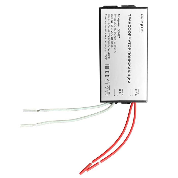 Блок питания Apeyron electrics для светодиодной ленты 12 В, 75 Вт, IP20