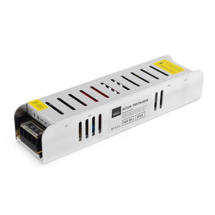 Импульсный блок питания Apeyron Electrics для светодиодной ленты 24 В, 100 Вт, IP20