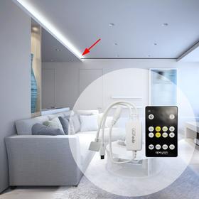 

Контроллер Apeyron Electric для монохромной ленты, 12 – 24 В, 6 А, пульт ДУ