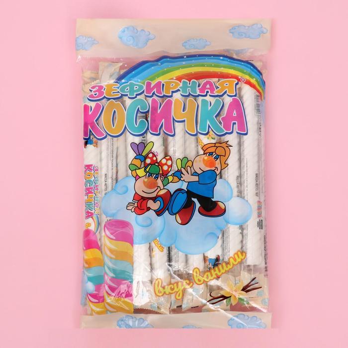 

Маршмеллоу "Зефирная косичка" с ароматом ванили, пакет, 18 г