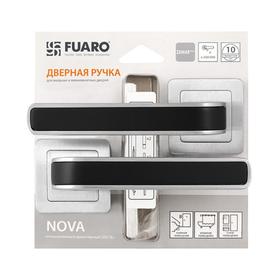 

Ручка раздельная NOVA XM/HD SSC/BL-16, цвет сатин, хром, черная